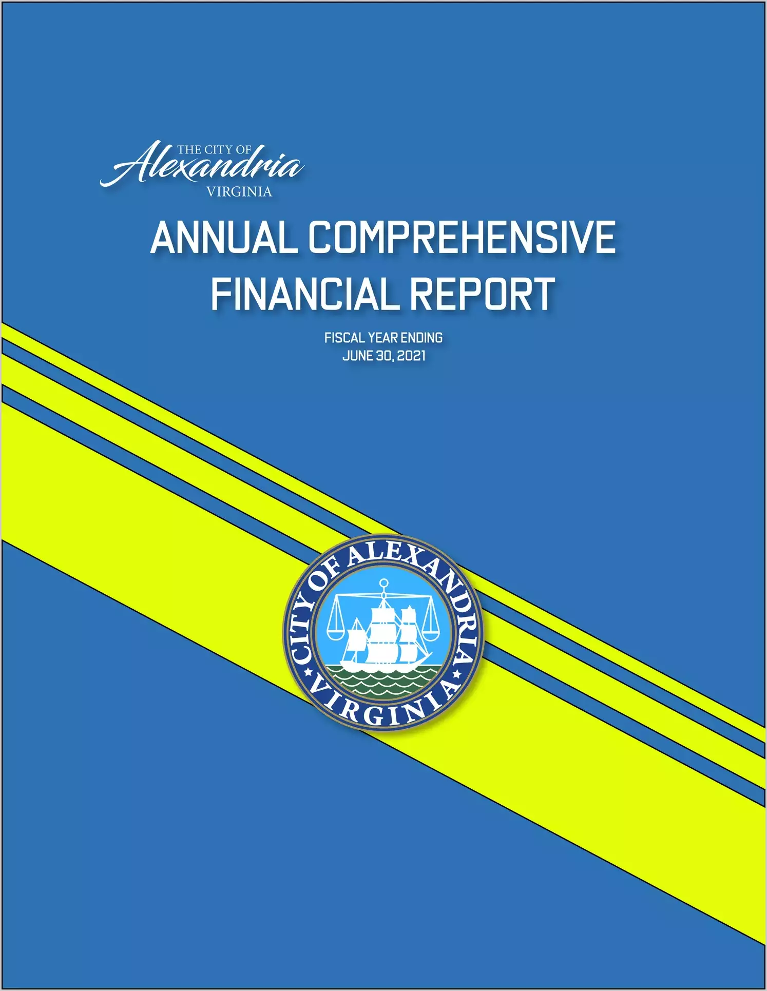 2021 Annual Financial Report for City of Alexandria