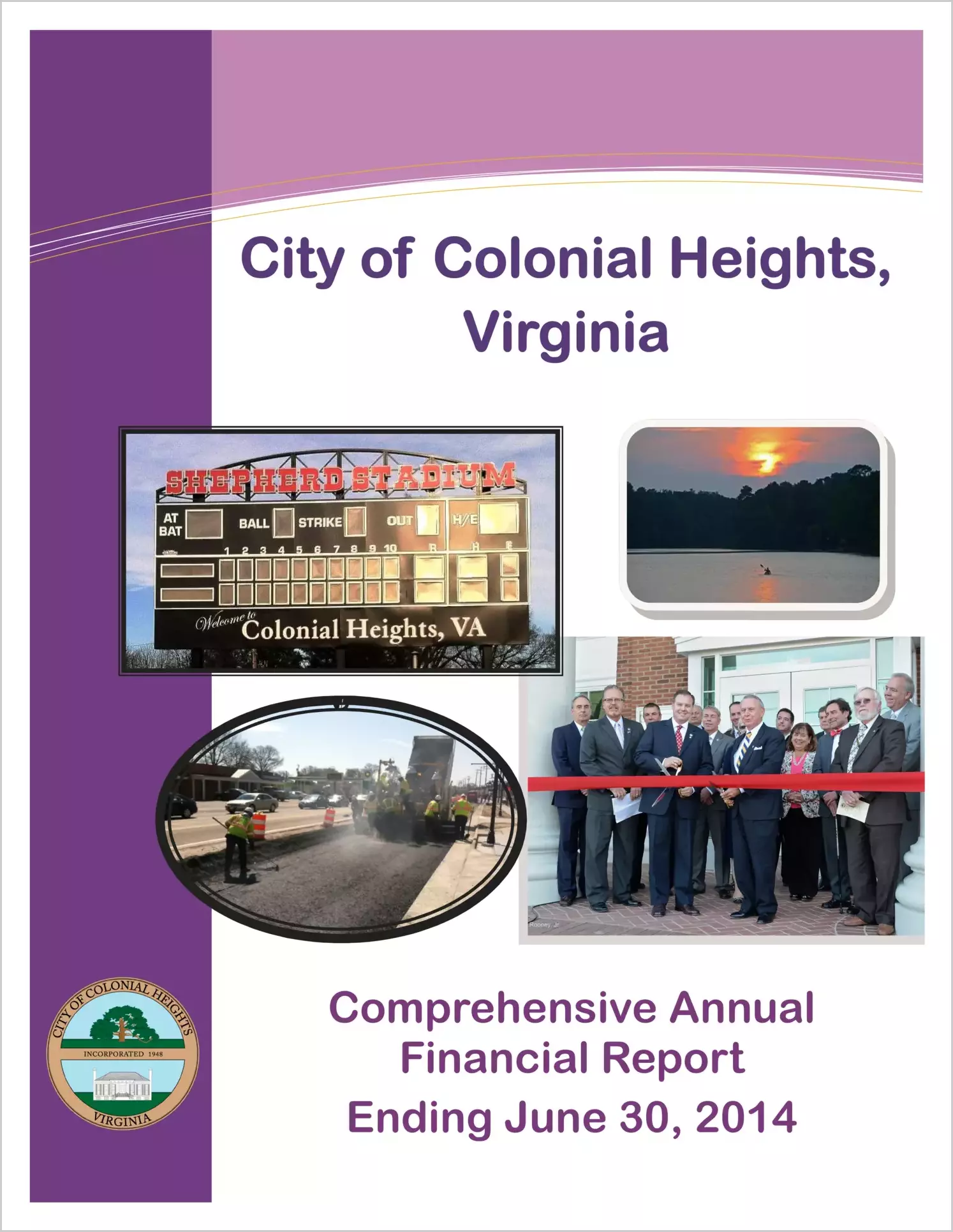 2014 Annual Financial Report for City of Colonial Heights