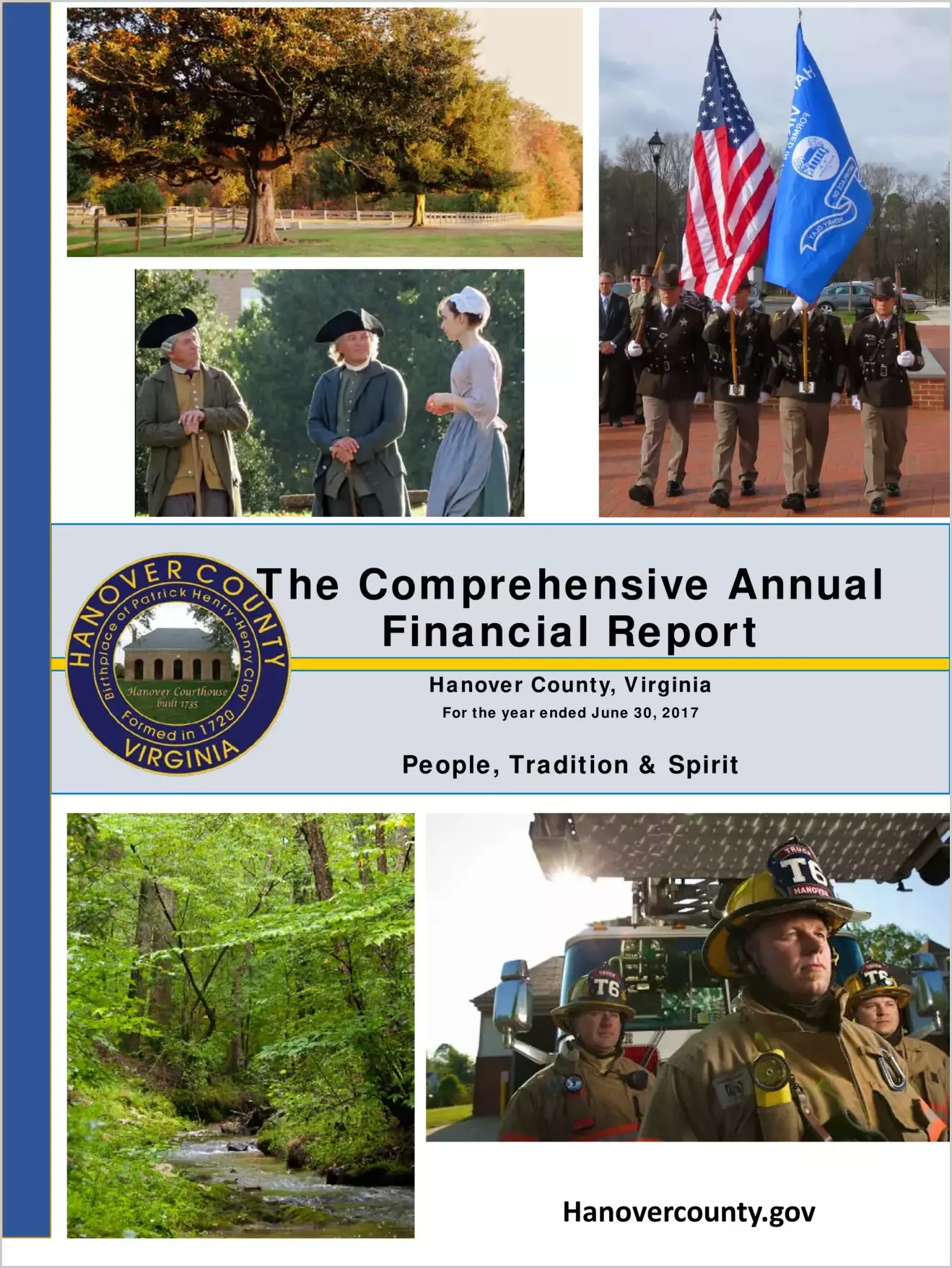 2017 Annual Financial Report for County of Hanover